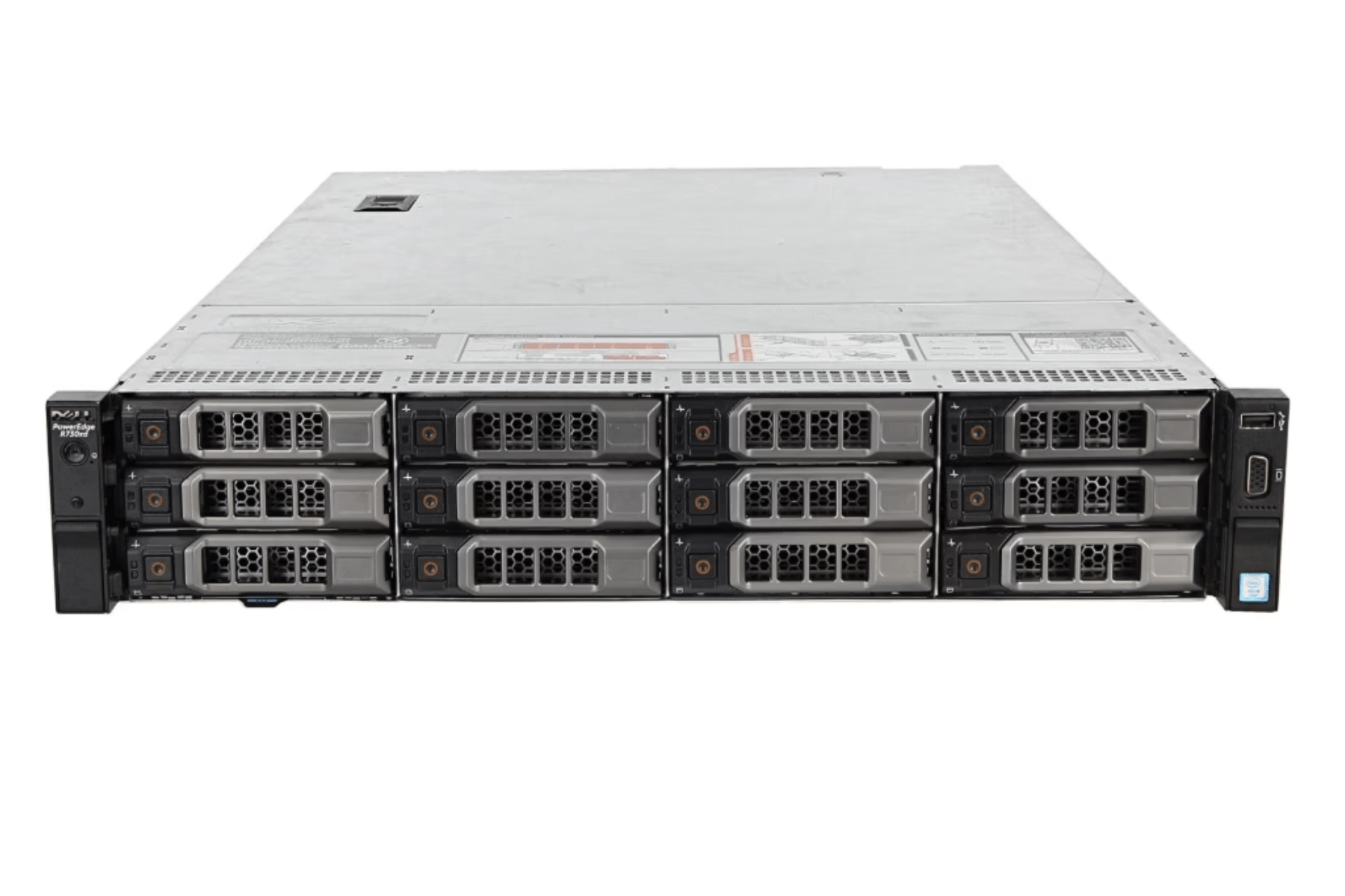 Dell PowerEdge R730xd 12 - Bay 2x Intel E5 - 2640 V4 20 - Core 64GB RAM 2x 480GB SATA SSD - SaveMyServer.com